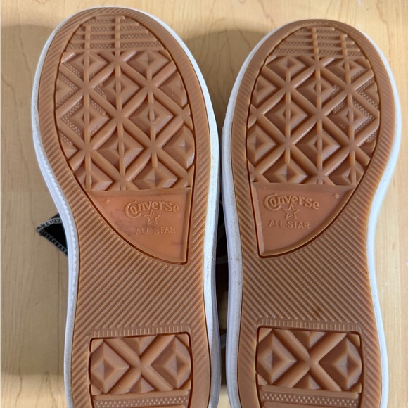 Converse  Chuck TaylorAll Star Platform Sneakers Black & White Women - Picture 8 of 10